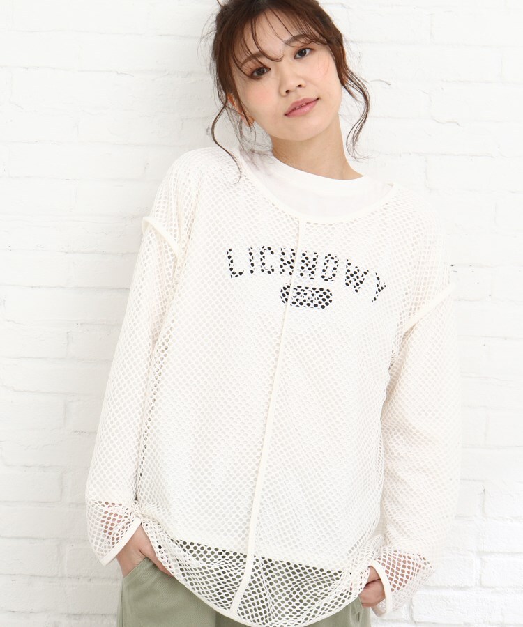 シューラルー(SHOO・LA・RUE/Cutie Blonde)の◆【S-L/2点セット】メッシュプルオーバーセット19