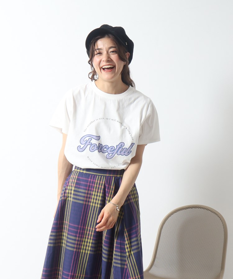 接触冷感/プチプラ】大人のアクティブコーデに! ベーシックプリント