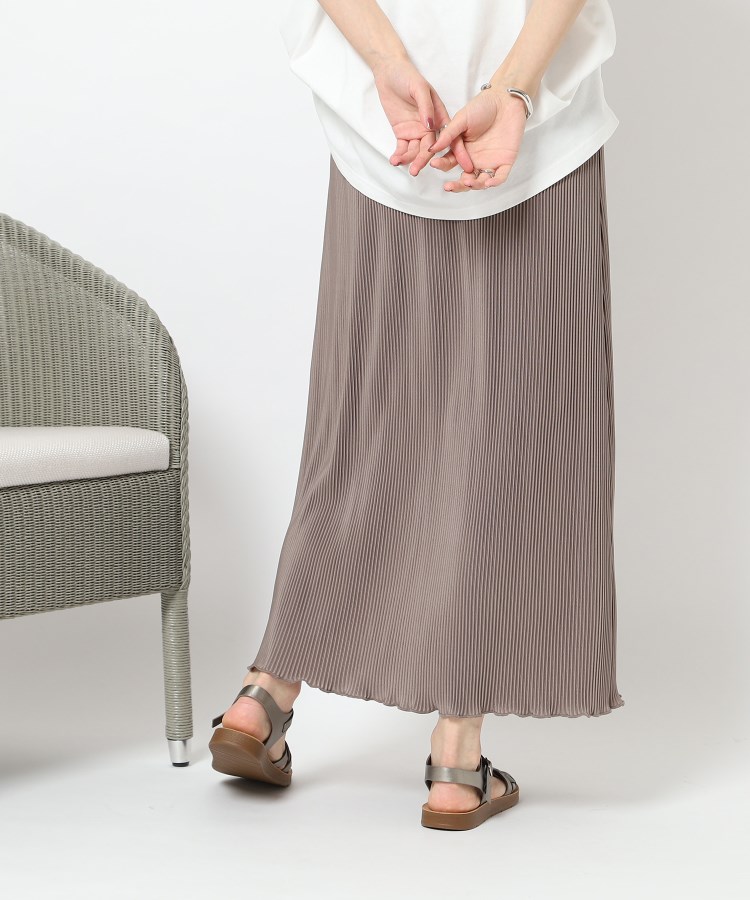 シューラルー(SHOO・LA・RUE/Cutie Blonde)のシルエットきれい プリーツゆるナロースカート12