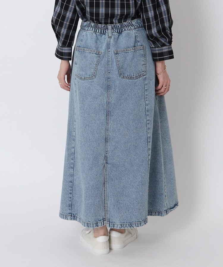 大人カジュアルに着こなせる デニムフレア ロングスカート(デニム ... 【GOOD GRIEF/グッドグリーフ】DENIM LONG スカート 38