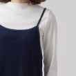 シューラルー(SHOO・LA・RUE/Cutie Blonde)の◆【2点セット】ベロア風キャミワンピース＋メロウインナー15
