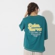 シューラルー(SHOO・LA・RUE/Cutie Blonde)のアクティブシーンに着ていきたい！ぷっくりバックプリントTシャツ グリーン(122)