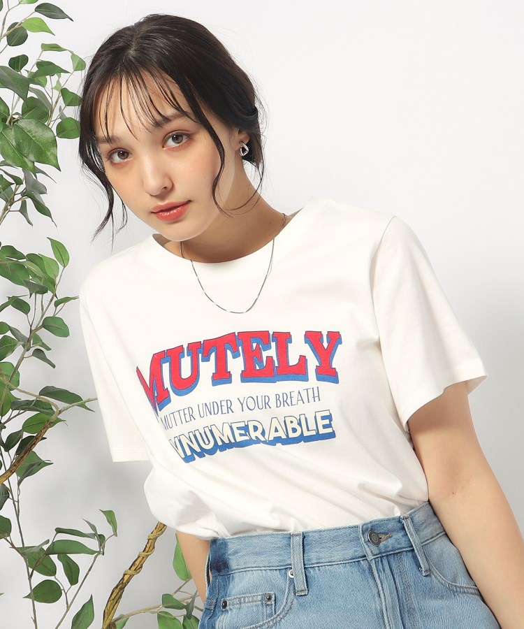 シューラルー(SHOO・LA・RUE/Cutie Blonde)の【接触冷感】ひんやりコンパクトプリントTシャツ