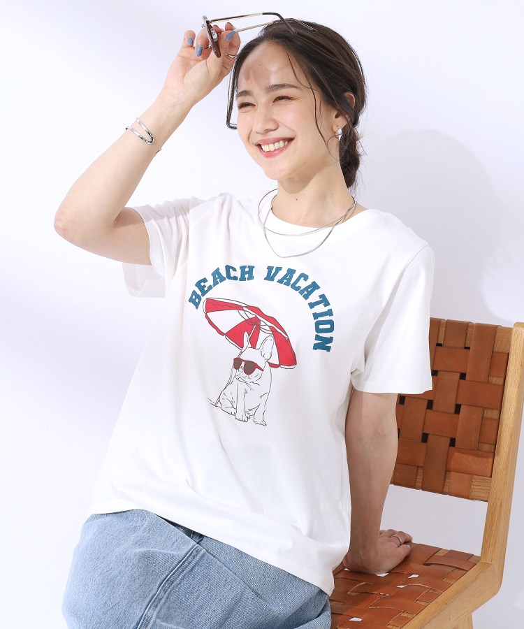 洗える/プチプラ】プリントTシャツ(Tシャツ) | SHOO・LA・RUE 洗える/プチプラ】プリントTシャツ(Tシャツ) | SHOO・LA・RUE