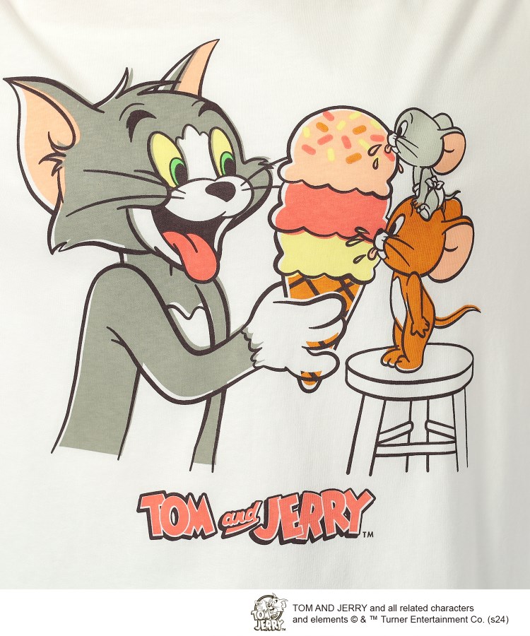 シューラルー(SHOO・LA・RUE/Cutie Blonde)の【TOM　and　JERRY】接触冷感Tシャツ4