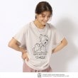シューラルー(SHOO・LA・RUE/Cutie Blonde)の【TOM　and　JERRY】接触冷感Tシャツ グレージュ(350)
