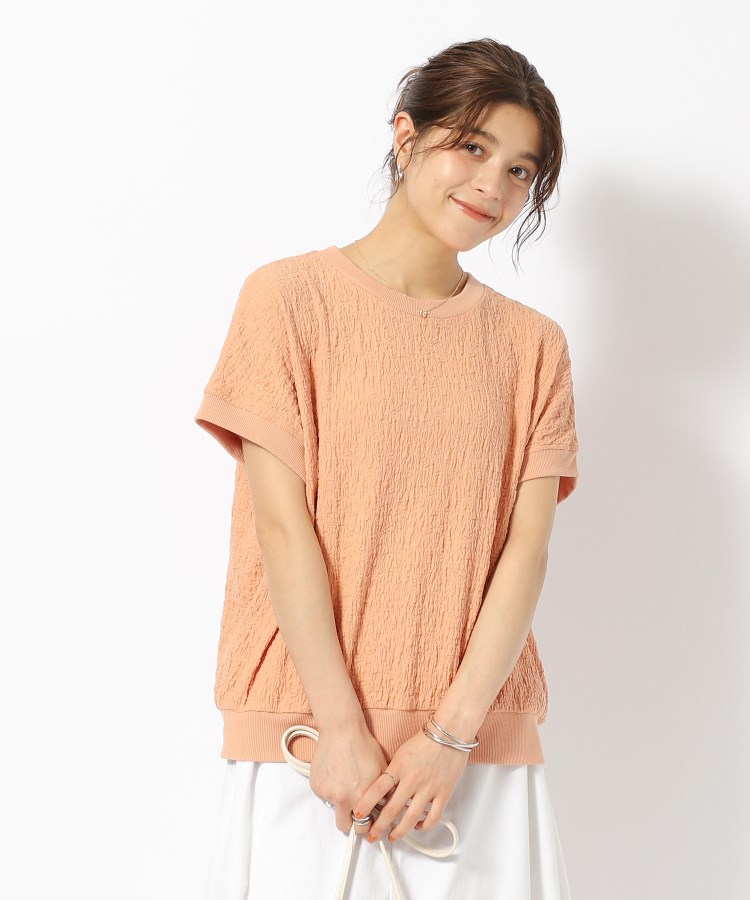 シューラルー(SHOO・LA・RUE/Cutie Blonde)のポコポコリブ切り替えトップス9