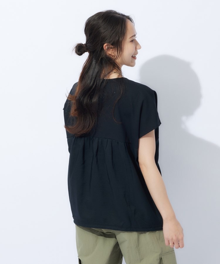 シューラルー(SHOO・LA・RUE/Cutie Blonde)のインせずサマ見え 裾ドロスト切り替えトップス6