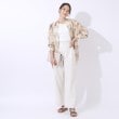 シューラルー(SHOO・LA・RUE/Cutie Blonde)の【洗える】大人の雰囲気を放つ　ぼかし柄シアーシャツ3