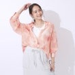 シューラルー(SHOO・LA・RUE/Cutie Blonde)の【洗える】大人の雰囲気を放つ　ぼかし柄シアーシャツ5