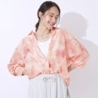 シューラルー(SHOO・LA・RUE/Cutie Blonde)の【洗える】大人の雰囲気を放つ　ぼかし柄シアーシャツ ピンク(172)