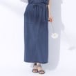 シューラルー(SHOO・LA・RUE/Cutie Blonde)の【セットアップ可】きらっとラメが華やか ナロースカート ブルー(093)