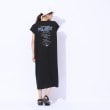シューラルー(SHOO・LA・RUE/Cutie Blonde)の【洗える】後ろ姿もサマになる バックプリントロングワンピース3