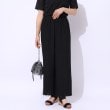 シューラルー(SHOO・LA・RUE/Cutie Blonde)の【洗える】甘すぎない大人のレース使い ストレートイージーパンツ ブラック(019)