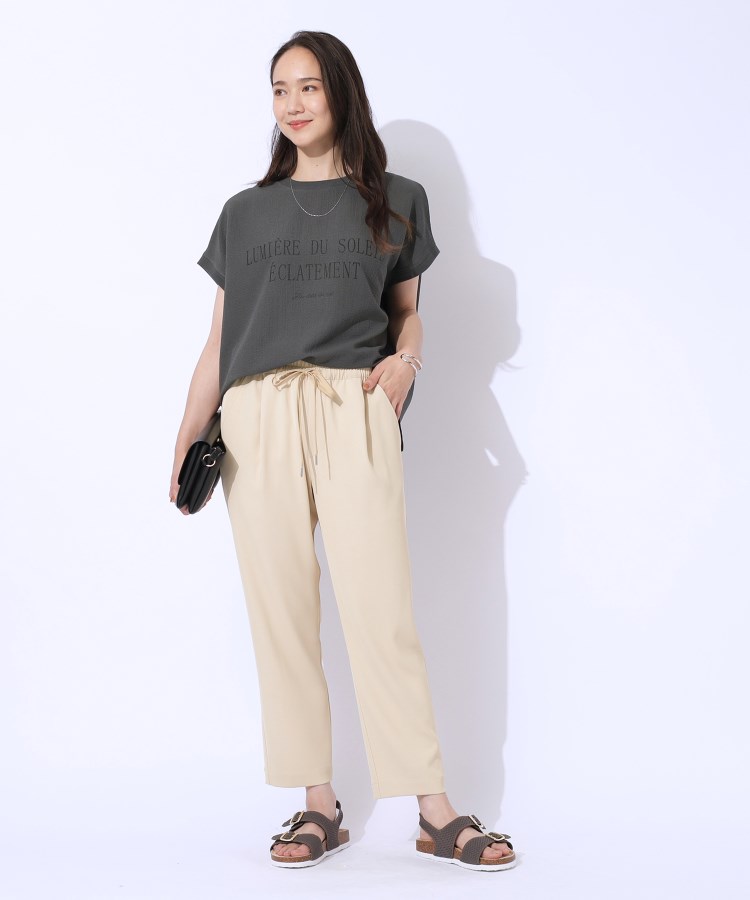 シューラルー(SHOO・LA・RUE/Cutie Blonde)の【洗える】ぽこぽこアソートロゴトップス7