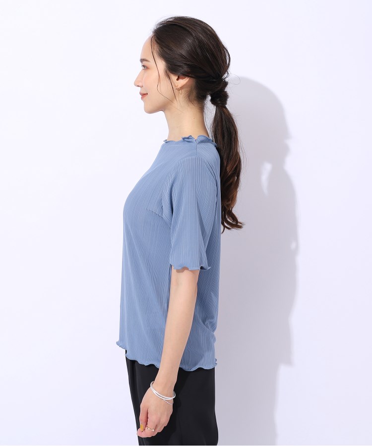 シューラルー(SHOO・LA・RUE/Cutie Blonde)の【洗える】スマートに女性らしさが光る　ランダムリブトップス14