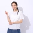 シューラルー(SHOO・LA・RUE/Cutie Blonde)の【洗える】スマートに女性らしさが光る　ランダムリブトップス1