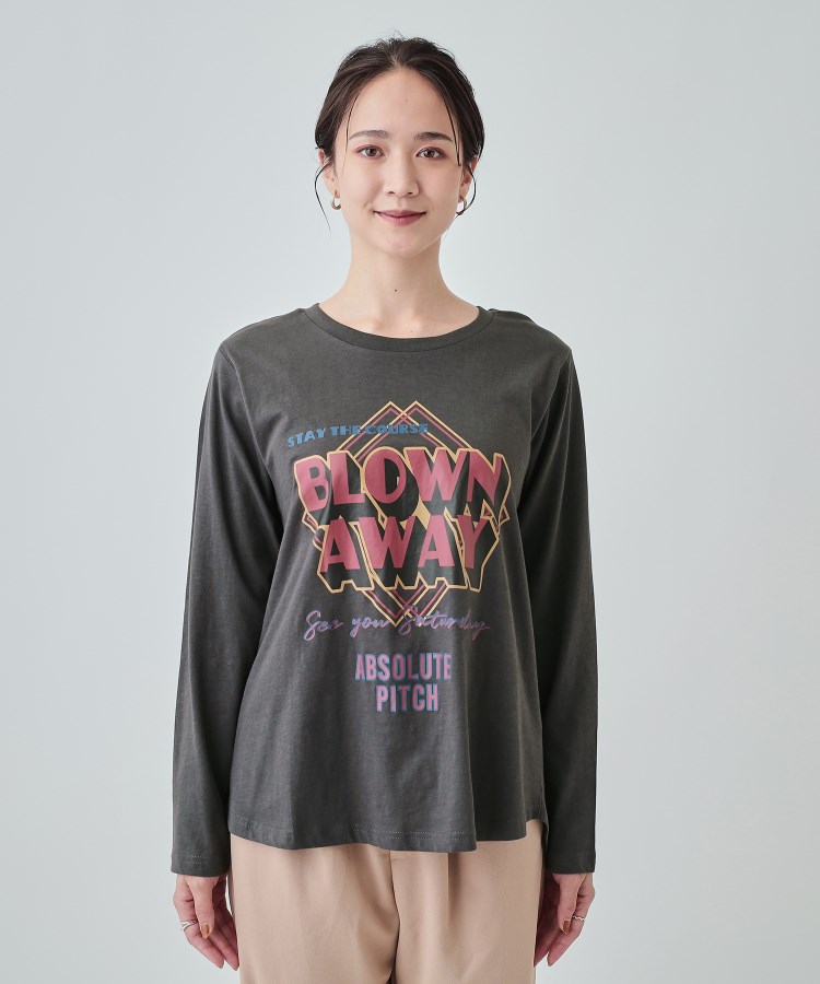 シューラルー(SHOO・LA・RUE/Cutie Blonde)の【洗える】腰回りをカバー アソートプリントロンT25