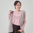 シューラルー(SHOO・LA・RUE/Cutie Blonde)の【洗える】腰回りをカバー アソートプリントロンT ピンク(472)
