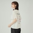 シューラルー(SHOO・LA・RUE/Cutie Blonde)の【洗える】ロゴデザインでこなれ見え フリルスリーブTシャツ2
