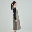 シューラルー(SHOO・LA・RUE/Cutie Blonde)のウエストが絞れる VネックナイロンZIPジャンスカ23