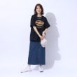 シューラルー(SHOO・LA・RUE/Cutie Blonde)の【洗える】もこもこ刺繍がこなれ見え ロゴ入りBIG Tシャツ15