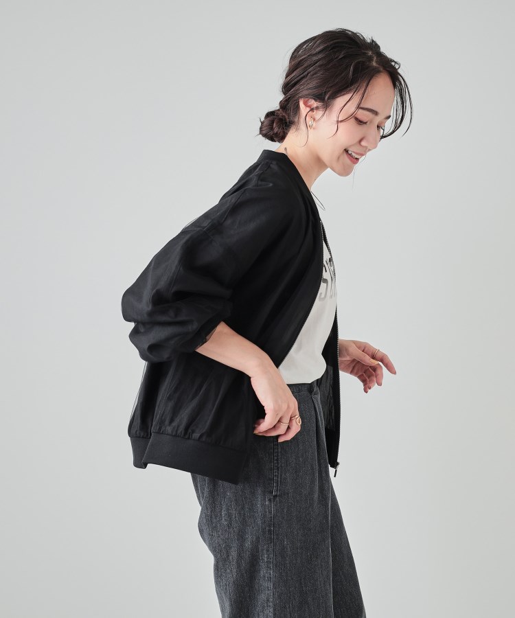 シューラルー(SHOO・LA・RUE/Cutie Blonde)の重ねチュールで差をつける シアーブルゾン2