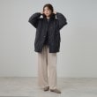 シューラルー(SHOO・LA・RUE/Cutie Blonde)のスタンドカラー オーバーサイズ中綿ブルゾン3