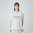 シューラルー(SHOO・LA・RUE/Cutie Blonde)の【S-LL】スウェット見えデザインでこなれる 配色ステッチロゴニット13