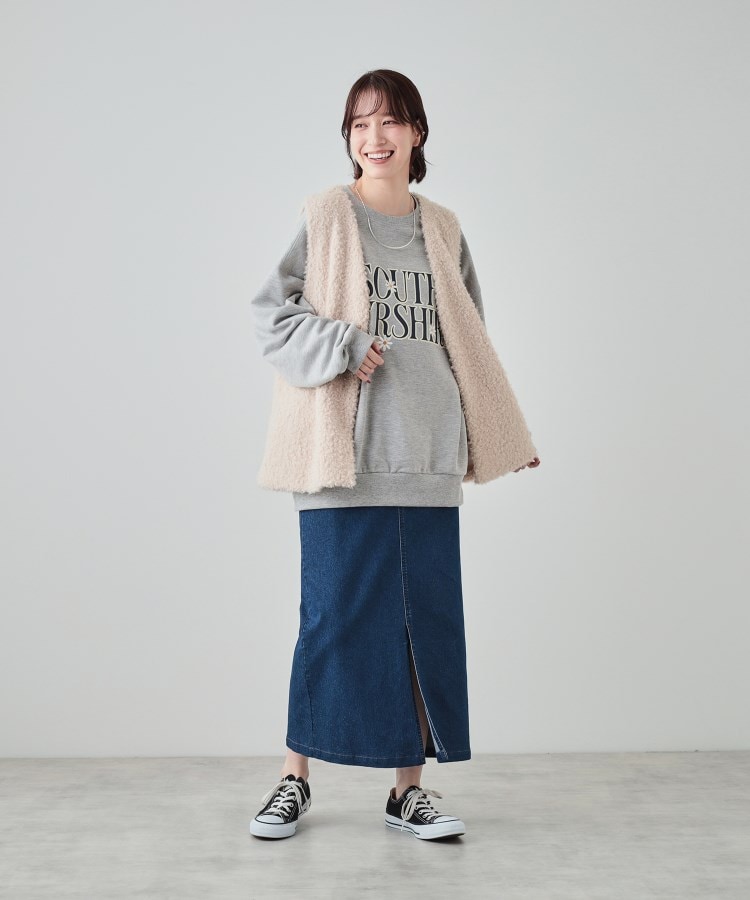 シューラルー(SHOO・LA・RUE/Cutie Blonde)のBIGシルエット 刺繍アソートスウェット7