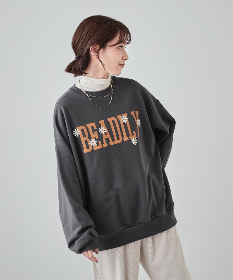 シューラルー(SHOO・LA・RUE/Cutie Blonde)のBIGシルエット 刺繍アソートスウェット13
