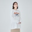 シューラルー(SHOO・LA・RUE/Cutie Blonde)の【洗える】サガラ刺繍オーバーサイズロンT1