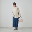 シューラルー(SHOO・LA・RUE/Cutie Blonde)の【S-LL/体型カバー】異素材コーデュロイトップス3