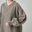 シューラルー(SHOO・LA・RUE/Cutie Blonde)の【S-LL/体型カバー】異素材コーデュロイトップス17