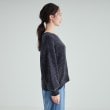 シューラルー(SHOO・LA・RUE/Cutie Blonde)の【S-LL/前後2WAY】大人のゆるさが魅力 ベロア風ラメモールニット30