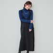 シューラルー(SHOO・LA・RUE/Cutie Blonde)の【体型カバー】Vネックジャンスカ ブラック(019)
