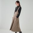 シューラルー(SHOO・LA・RUE/Cutie Blonde)の【体型カバー】Vネックジャンスカ トープ(054)