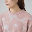 シューラルー(SHOO・LA・RUE/Cutie Blonde)の【S-LL】大人レトロな デイジー柄 モールニット16