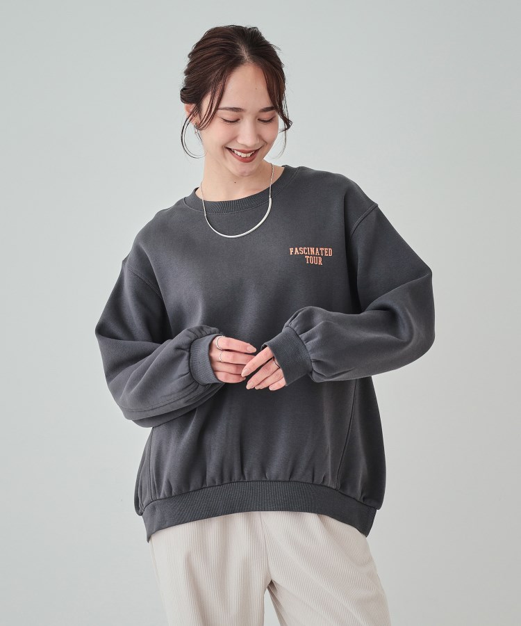 シューラルー(SHOO・LA・RUE/Cutie Blonde)の【S-LL／あったか裏起毛】グラフィックアソート スウェットプルオーバー【SHOO WARM】22