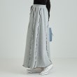 シューラルー(SHOO・LA・RUE/Cutie Blonde)の【セットアップ可/あったか裏起毛】配色メロウ ロングスカート6
