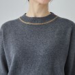 シューラルー(SHOO・LA・RUE/Cutie Blonde)の【S-LL】バックロゴがアクセント もちもちやわらかニットチュニック20