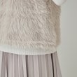 シューラルー(SHOO・LA・RUE/Cutie Blonde)の【S-LL/2点セット】大人のフェミニンカジュアルに　フェザー調ベスト+リブニット18