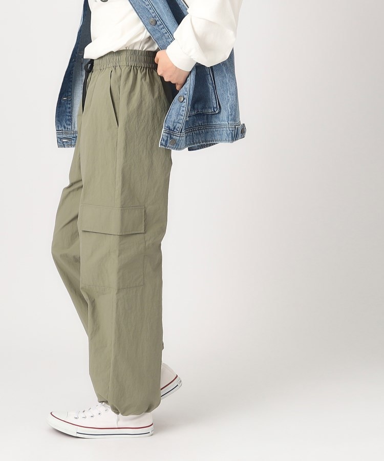裾が絞れる ナイロンカーゴパンツ(フルレングスパンツ) | SHOO 裾が絞れる ナイロンカーゴパンツ(フルレングスパンツ) | SHOO