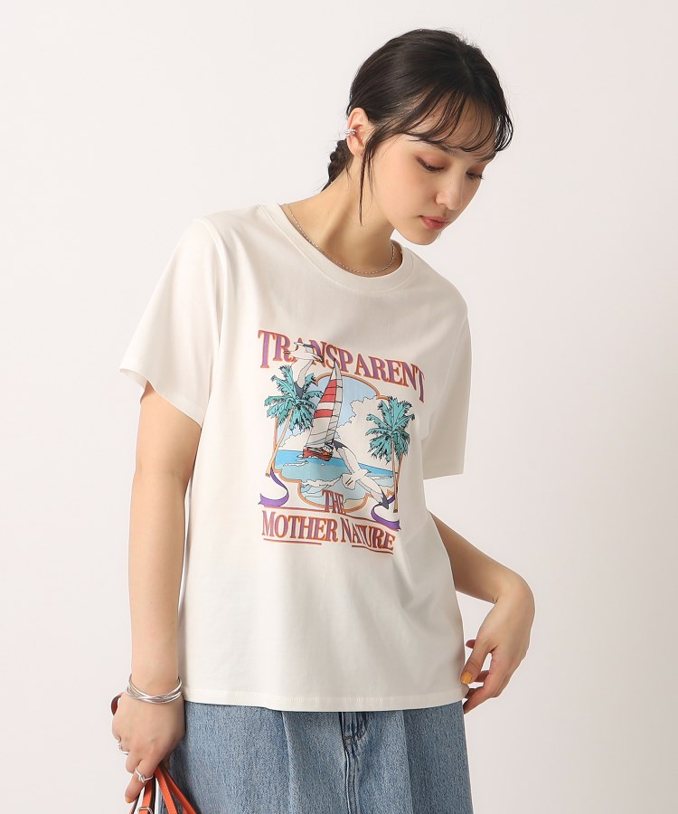 シューラルー(SHOO・LA・RUE/Cutie Blonde)のコンパクト プリントTシャツ5