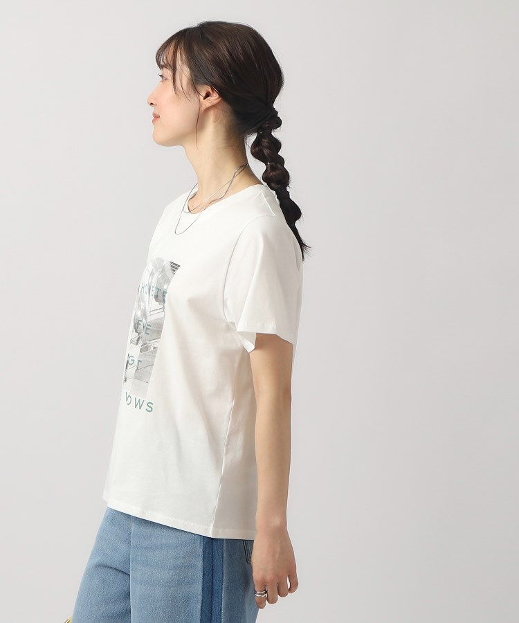 シューラルー(SHOO・LA・RUE/Cutie Blonde)の【洗える】コンパクト プリントTシャツ14