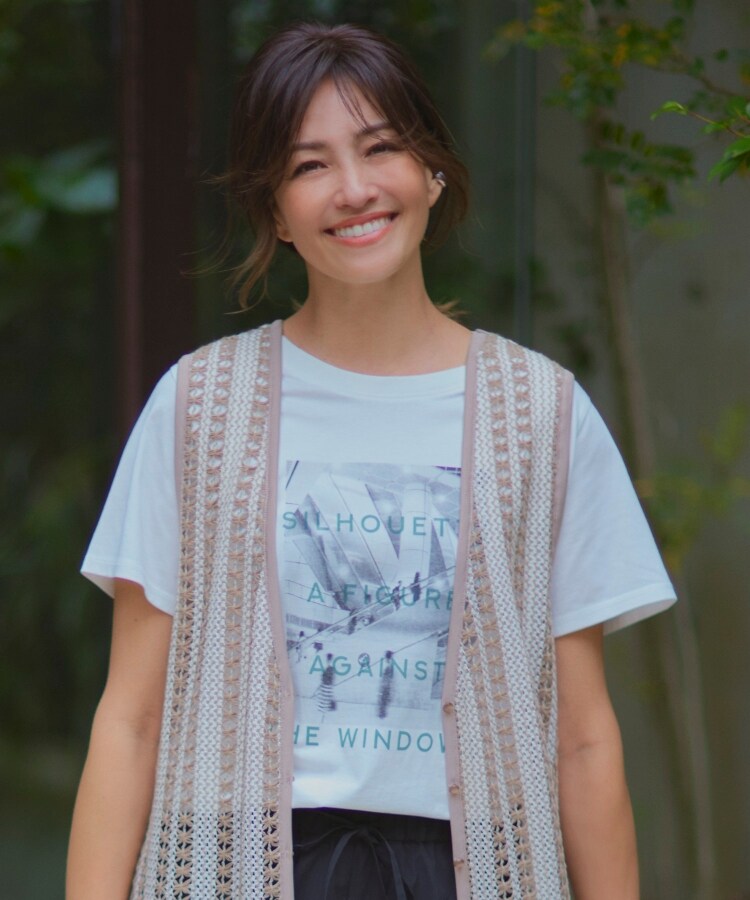 シューラルー(SHOO・LA・RUE/Cutie Blonde)の【洗える/プチプラ】プリントTシャツ46