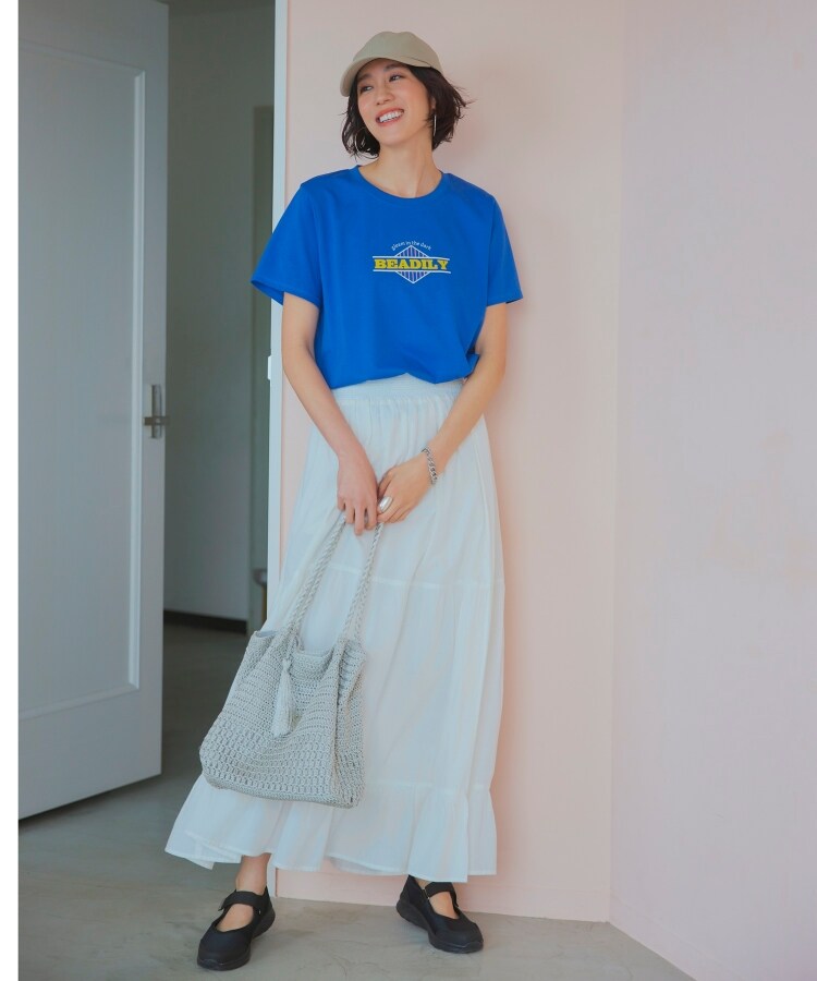 シューラルー(SHOO・LA・RUE/Cutie Blonde)の【洗える/プチプラ】プリントTシャツ54