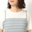 シューラルー(SHOO・LA・RUE/Cutie Blonde)の【洗える】キャミレイヤード風Tシャツ16