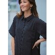 シューラルー(SHOO・LA・RUE/Cutie Blonde)のシアーギンガムチェック シャツワンピース25