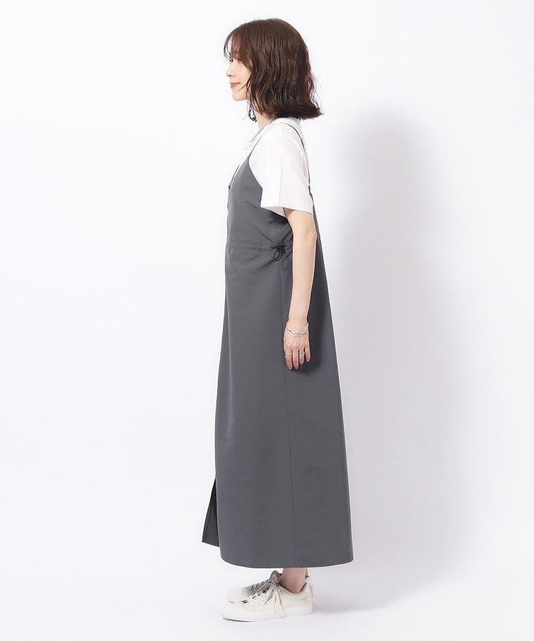 シューラルー(SHOO・LA・RUE/Cutie Blonde)のシルエットが変えられる フロントZIP ドロストキャミワンピース33